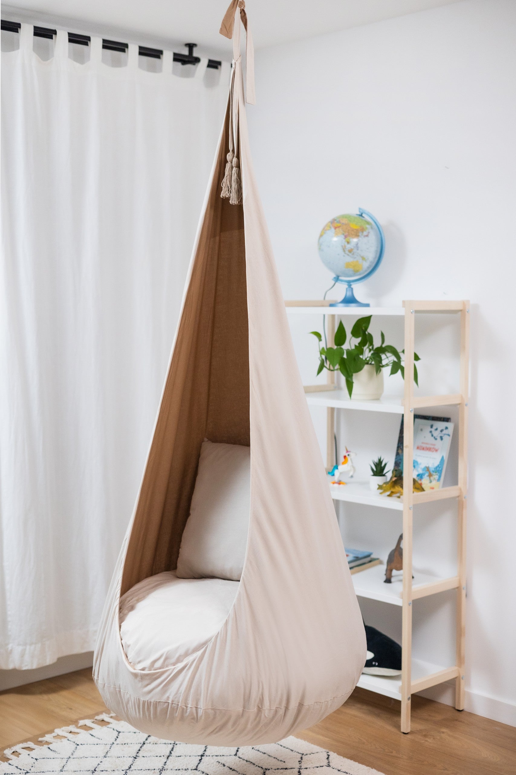 hängematte cocoon Large Cocoon Hammock "Caramel Marshmallow" – Little Pure Kids