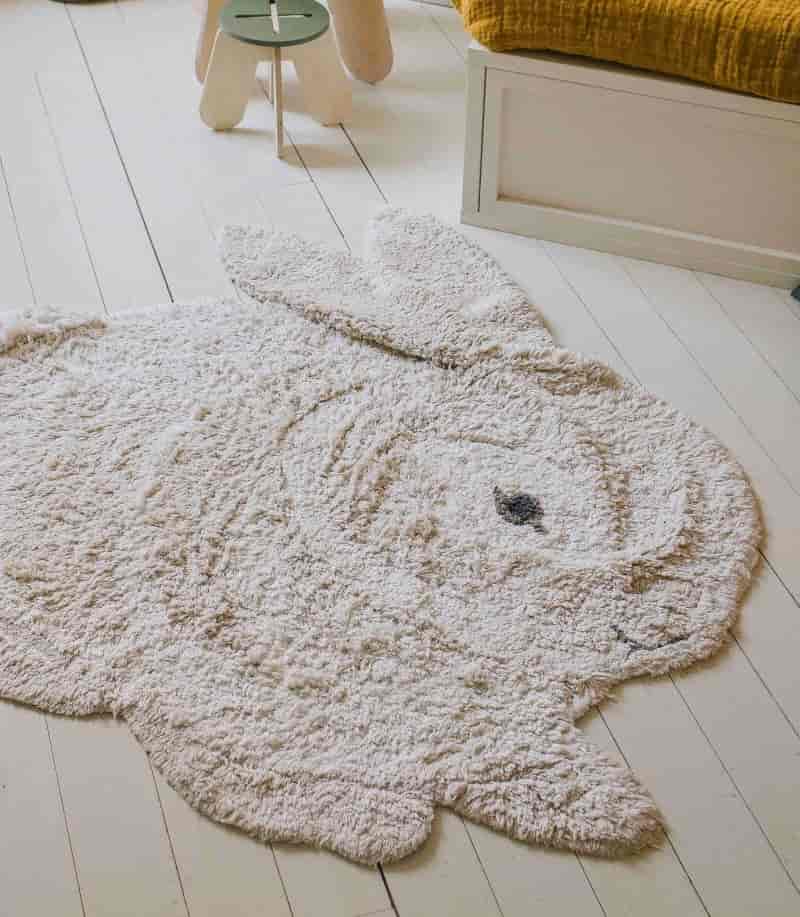 Washable rug bunny Little Pure Kids