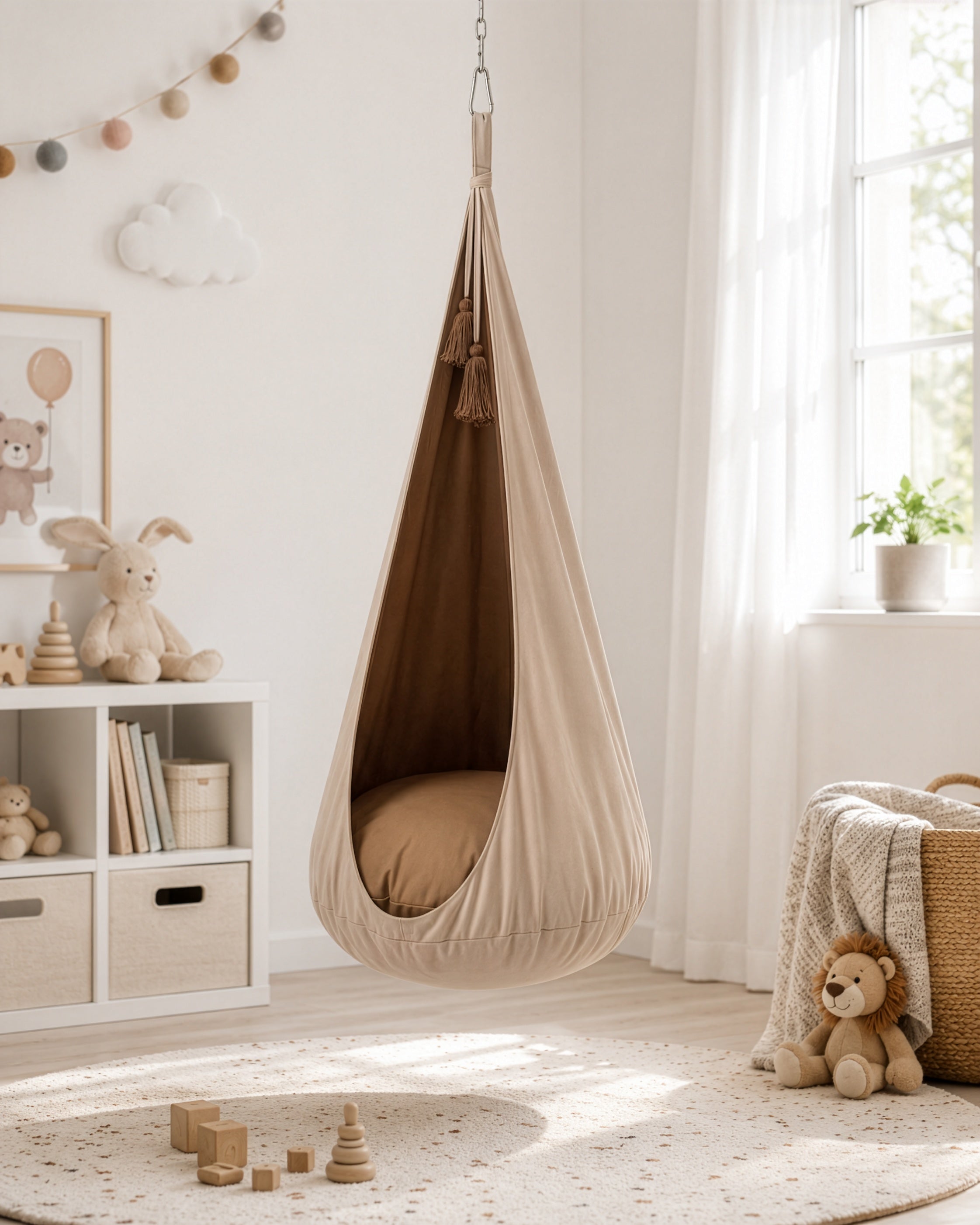 Large Cocoon Hammock "Caramel Marshmallow"