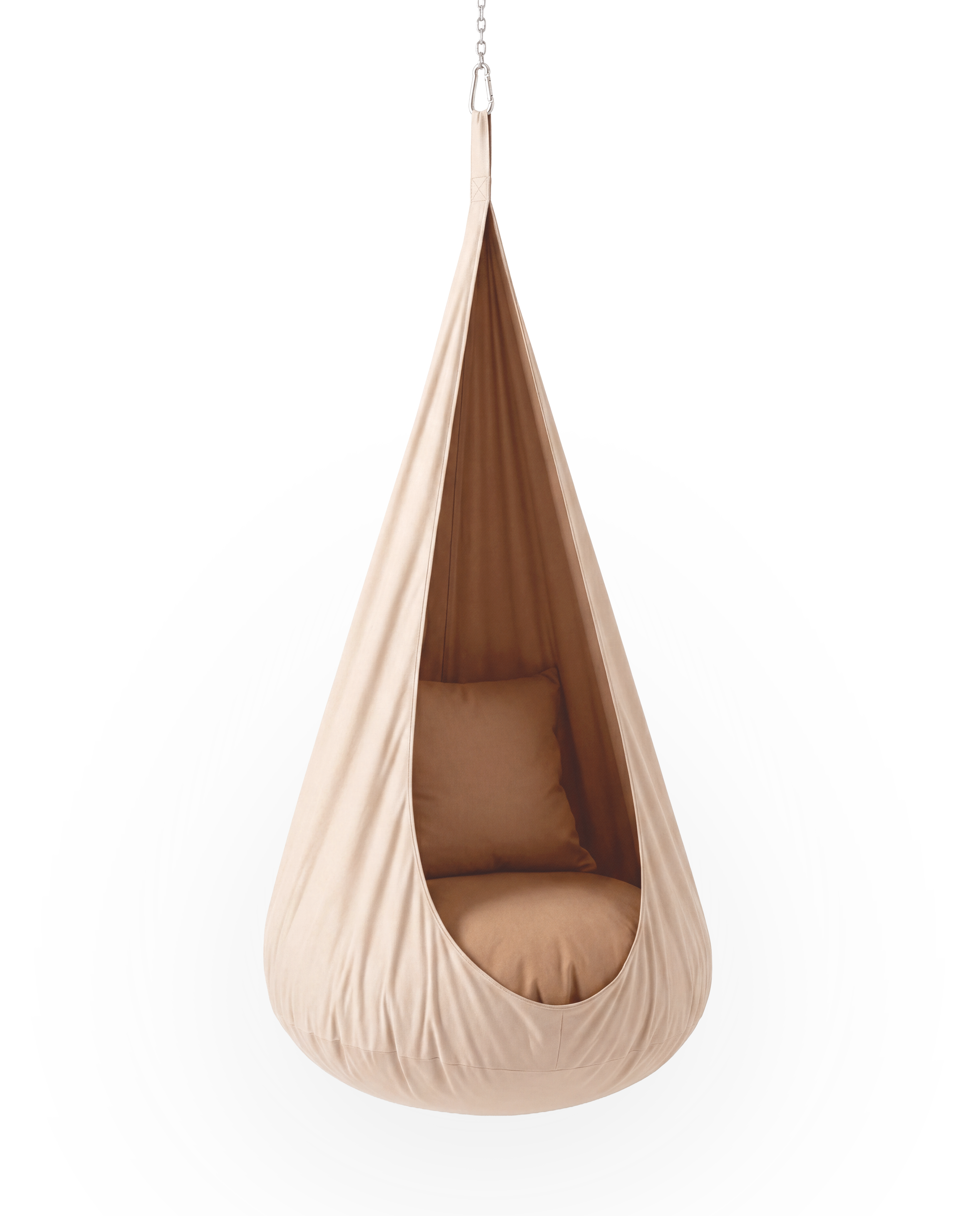 Hamac Cocoon Fait Main - Douceur Caramel