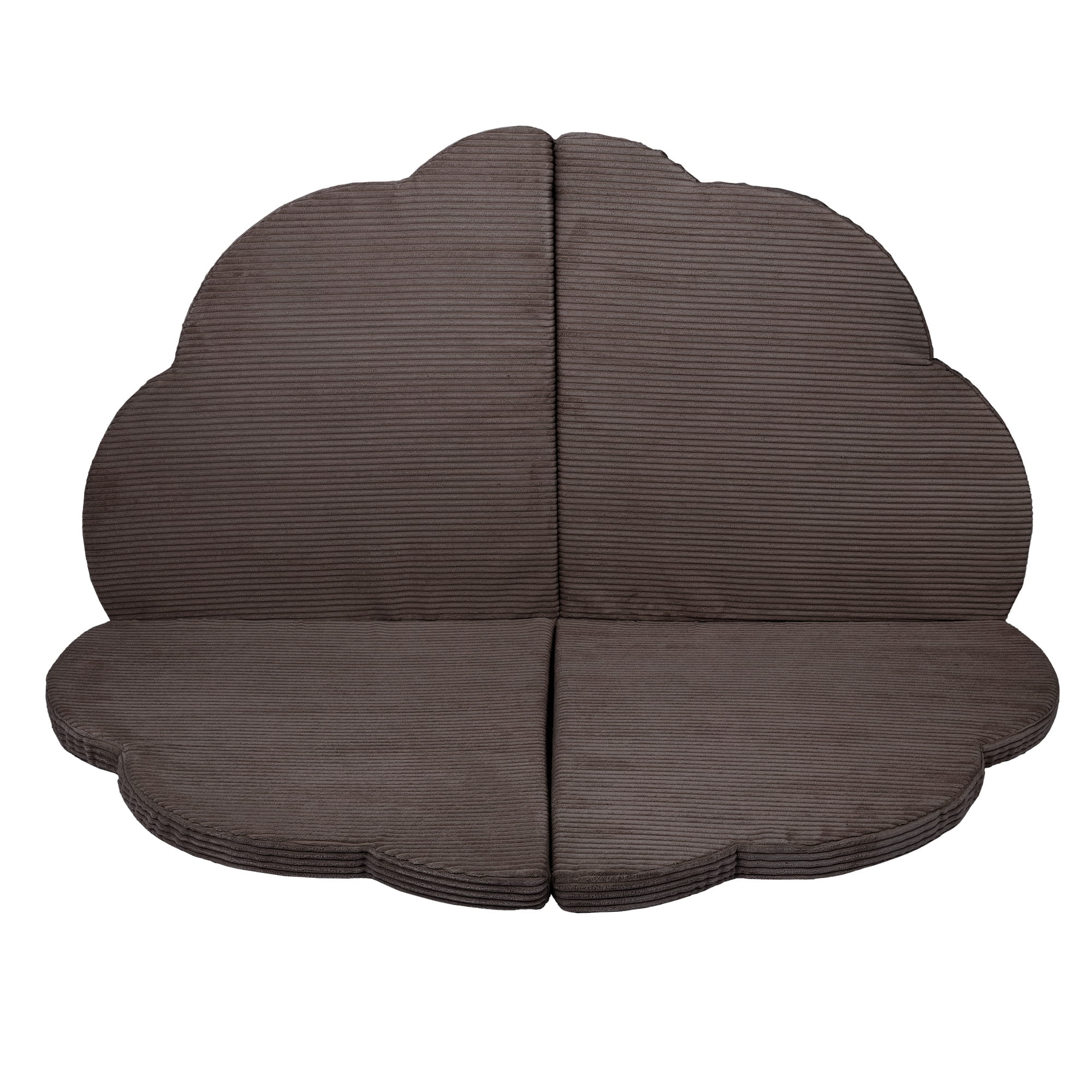 Play Mat for Kids - Cloud Shaped Brown