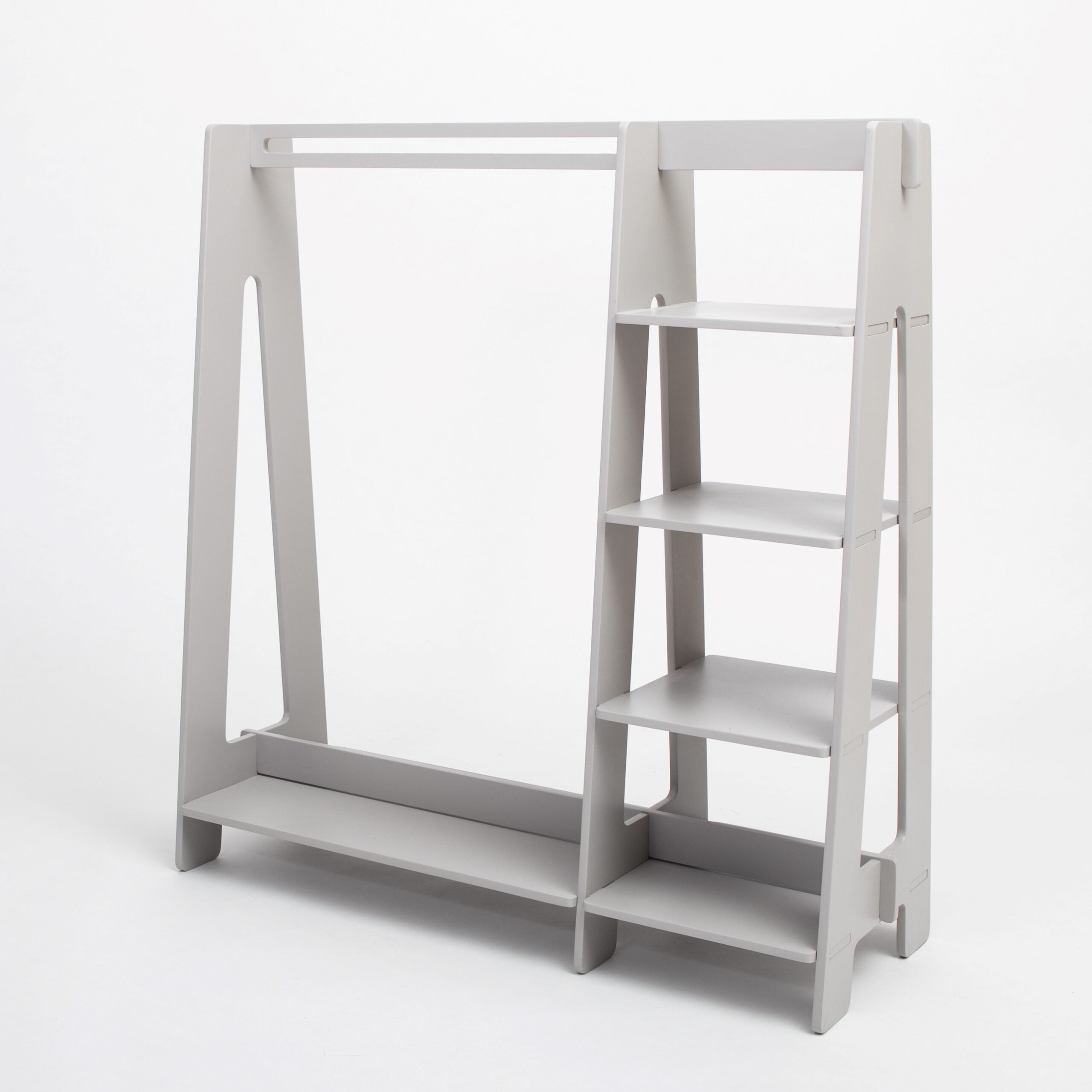 Clothing Rack with Shelves for Toddlers