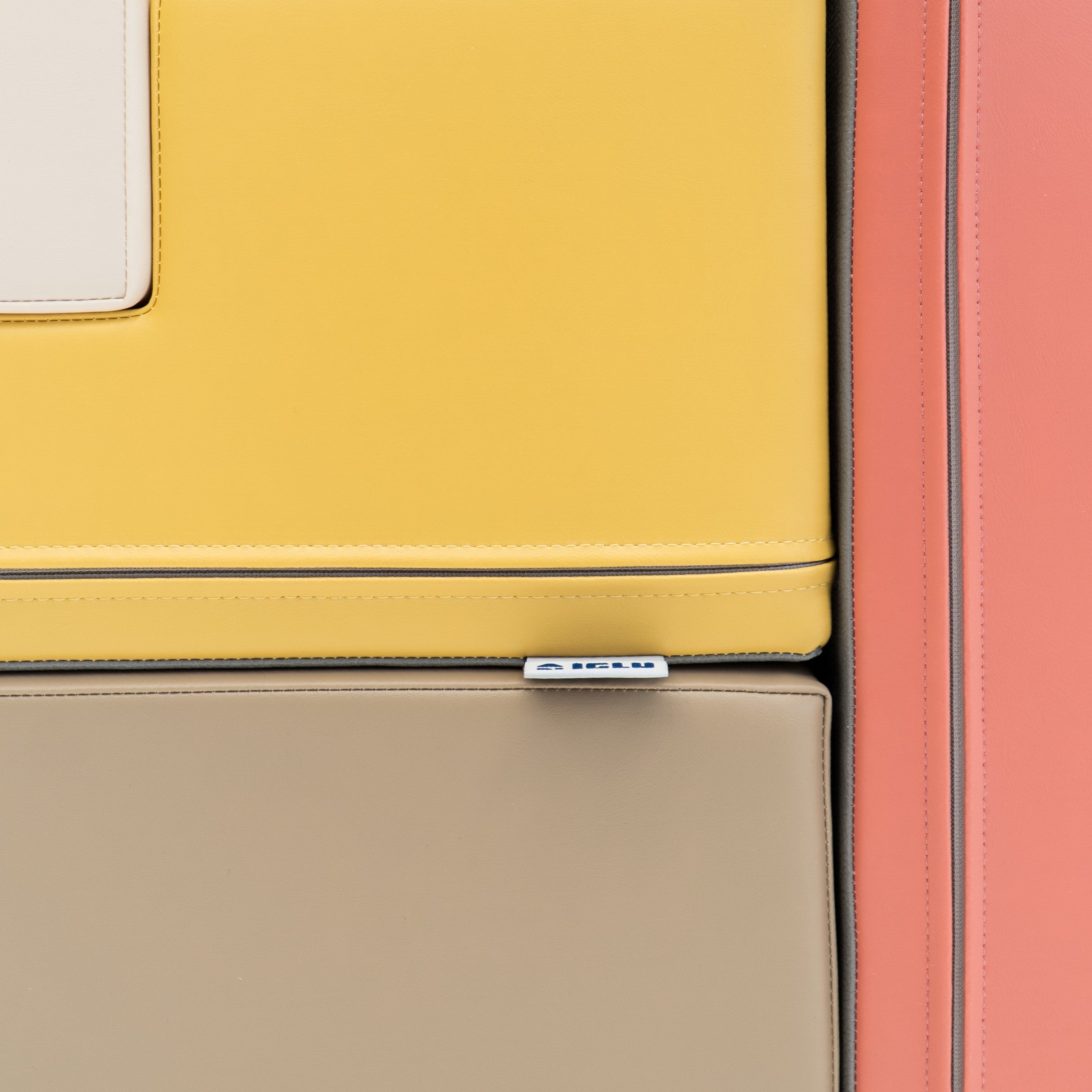 Soft Play 6 Foam Block Set - Pastel Pink Explorer