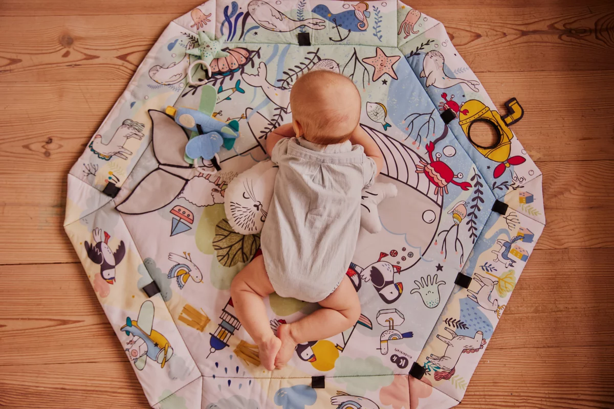 Playmat and Ballpit 2in1 for Babies - Smartplay Sea