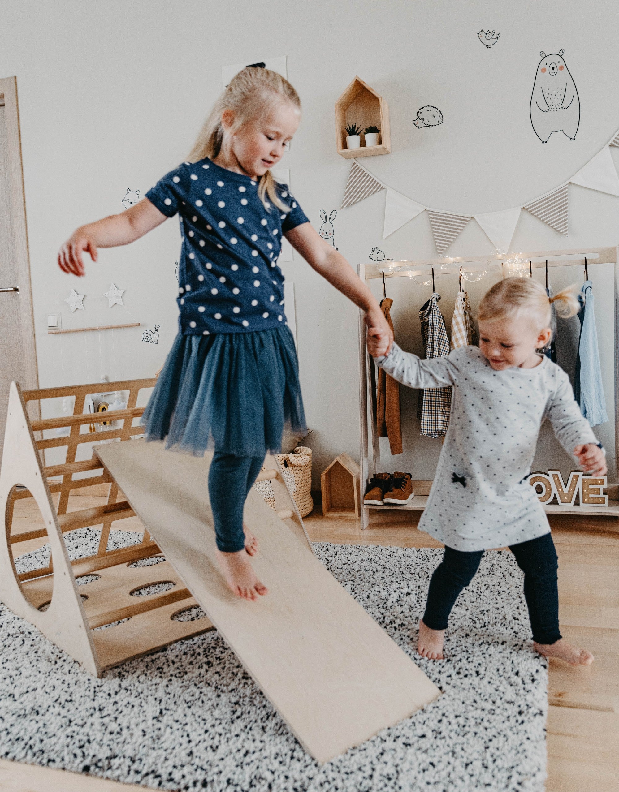 Montessori 3-Angle Climber With Ramp – Little Pure Kids