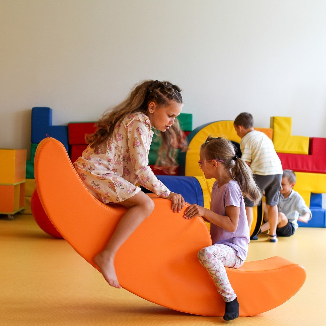 Soft Play Double Rocker Buddy - Beige