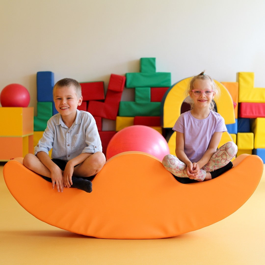 Soft Play Double Rocker Buddy - Beige