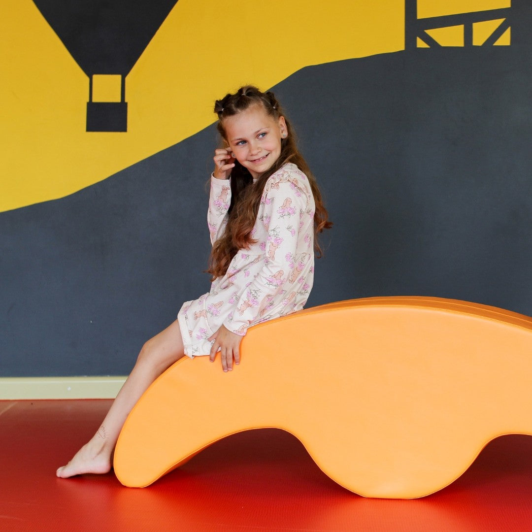 Soft Play Double Rocker Buddy - Beige