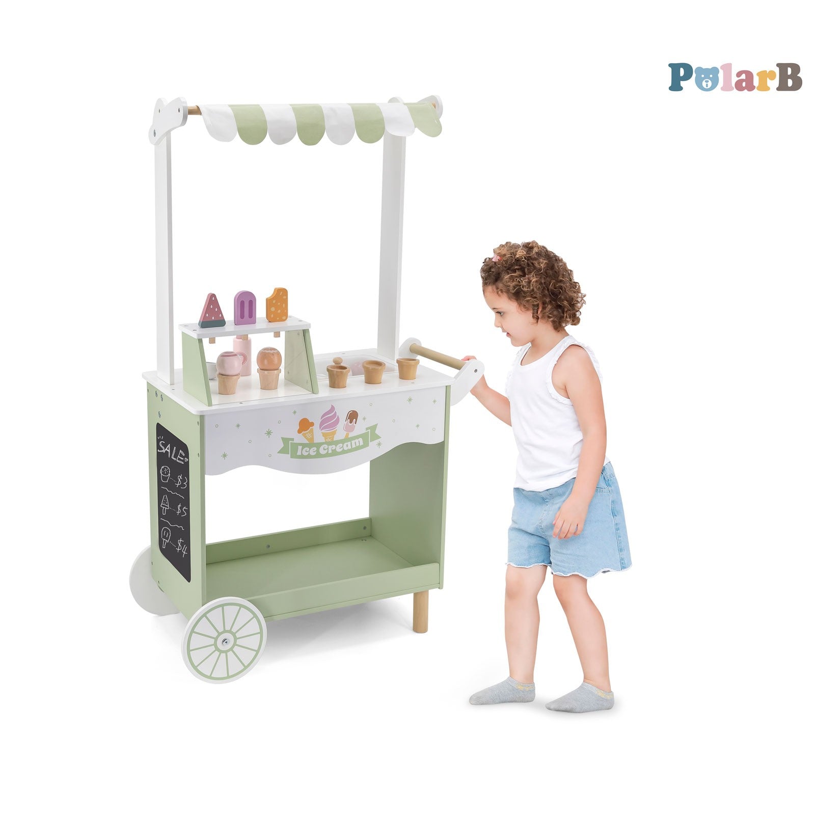 Wooden Ice Cream Stand Mobile – Little Pure Kids1
